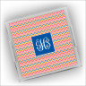 Designer Serving Trays - Small - with Monogram - Chevron