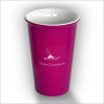 Ceramic Coffee Cup - Hot Pink