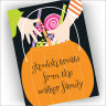 Ghoulish Treats Stickers