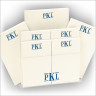 His & Her Memo Set - with Monogram - Ivory