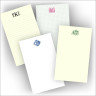 Leather Note Holder - Refill - with Monogram