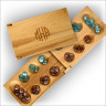 Mancala Set - Monogram