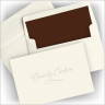 Monterey Embossed Notes - Ecru