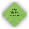 Personalized Colorful Party Napkins - Lime