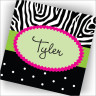 Safari Stickers - Zebra
