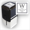 Chevron Border Square Stamper 