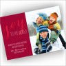World Joy Holiday Photocard - Format 2