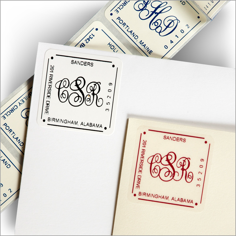 Personalized Return Address Labels Floral - Set Of 120 Custom Mailing Labels For